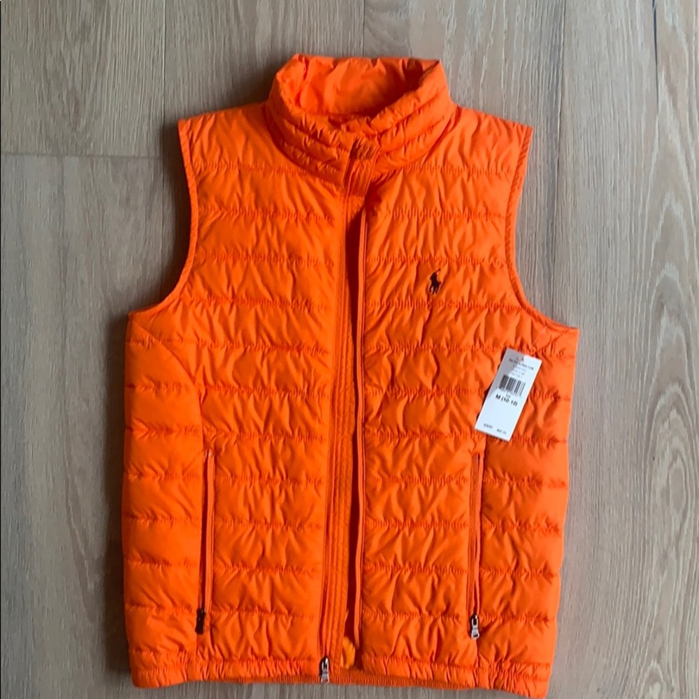 NWT Youth Polo Ralph Lauren Puffer Vest~M (10-12)